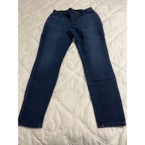 Simply Vera Vera Wang Mid Rise Blue Jegging Size 10
